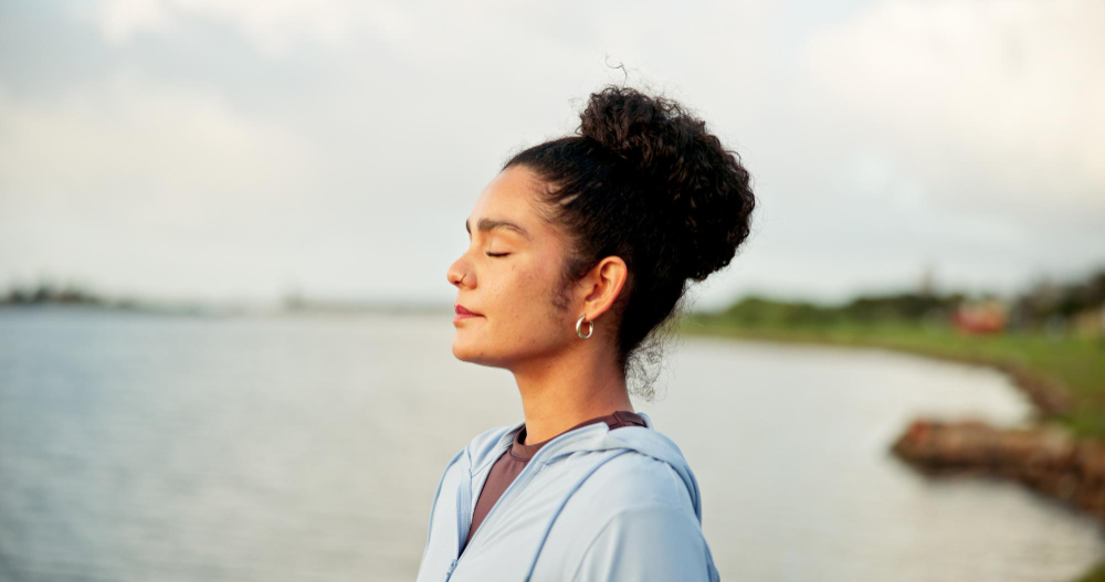 Serene psychiatric healing environment sanctuary